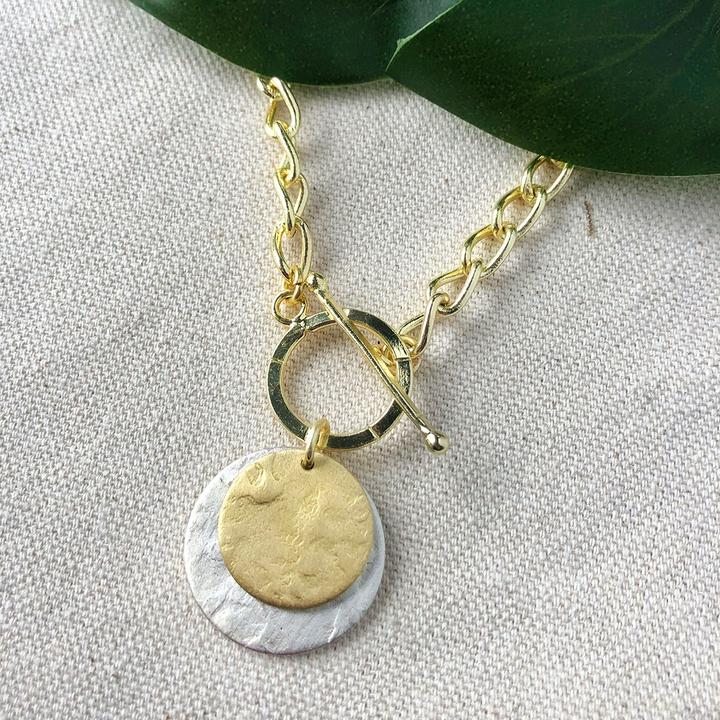 Gilded Moon Necklace
