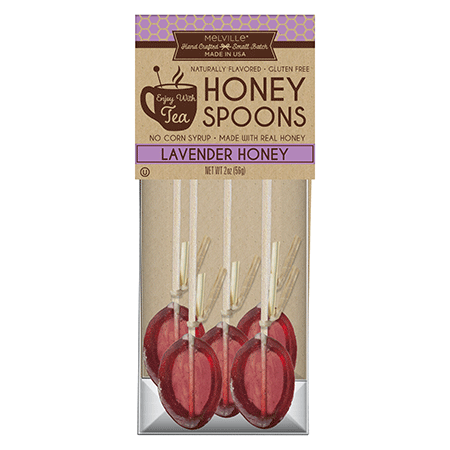 Lavender Honey Spoons
