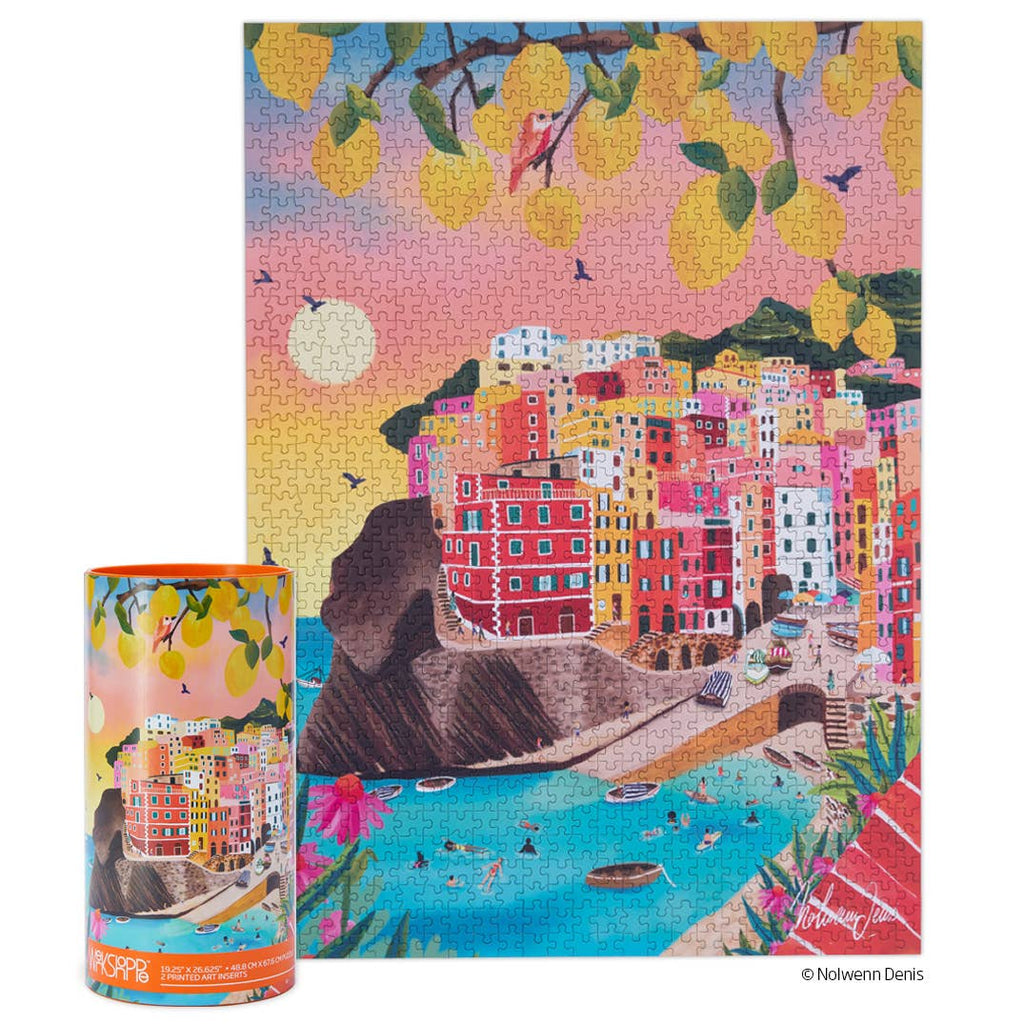 Cinque Terre 1000 Piece Puzzle – Kacadas Beauty