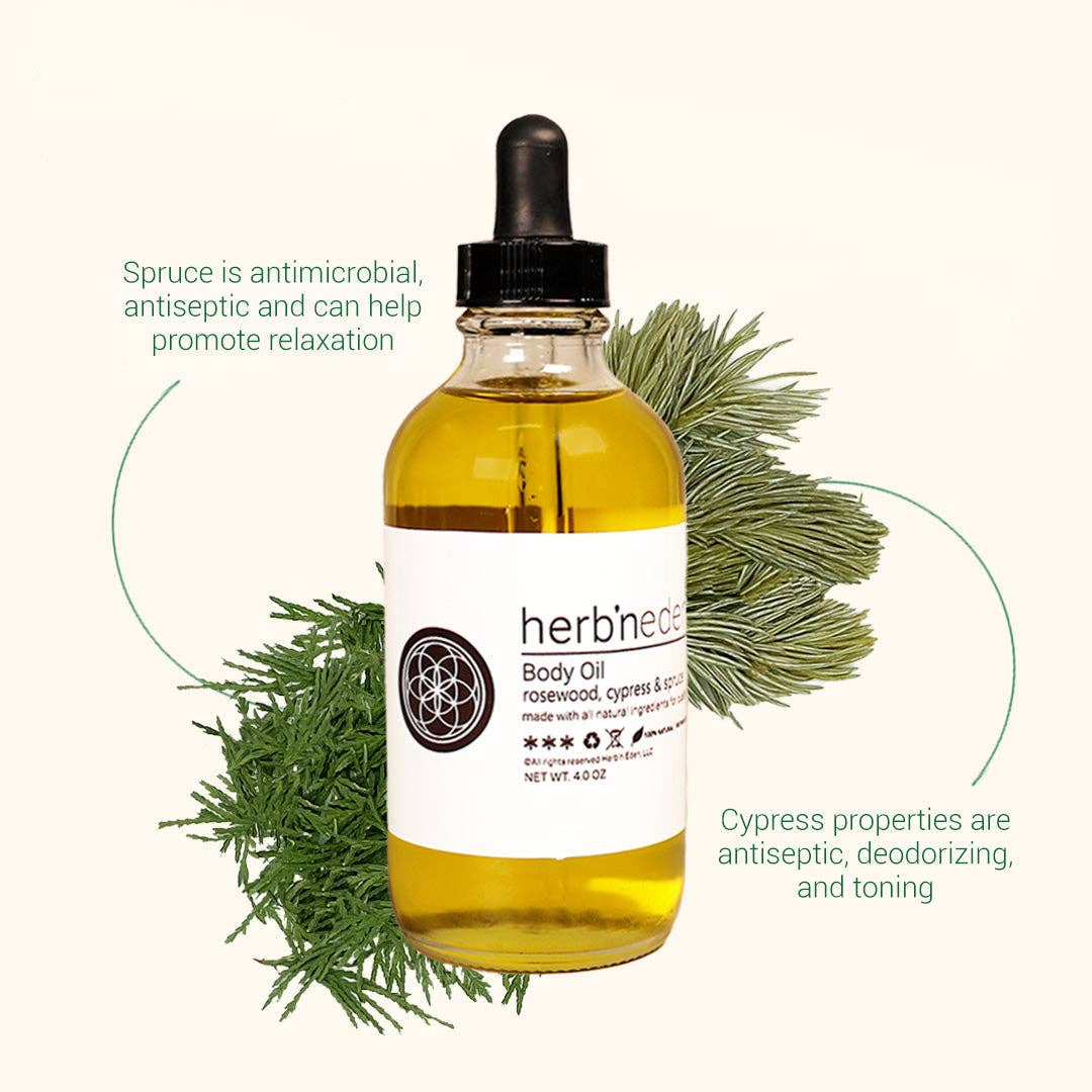 Rosewood Cypress & Spruce Body Oil