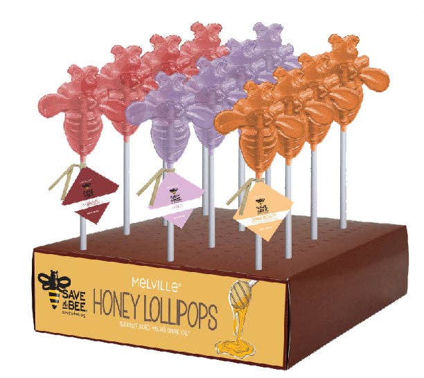 "Save The Bee" Honey Lollipops