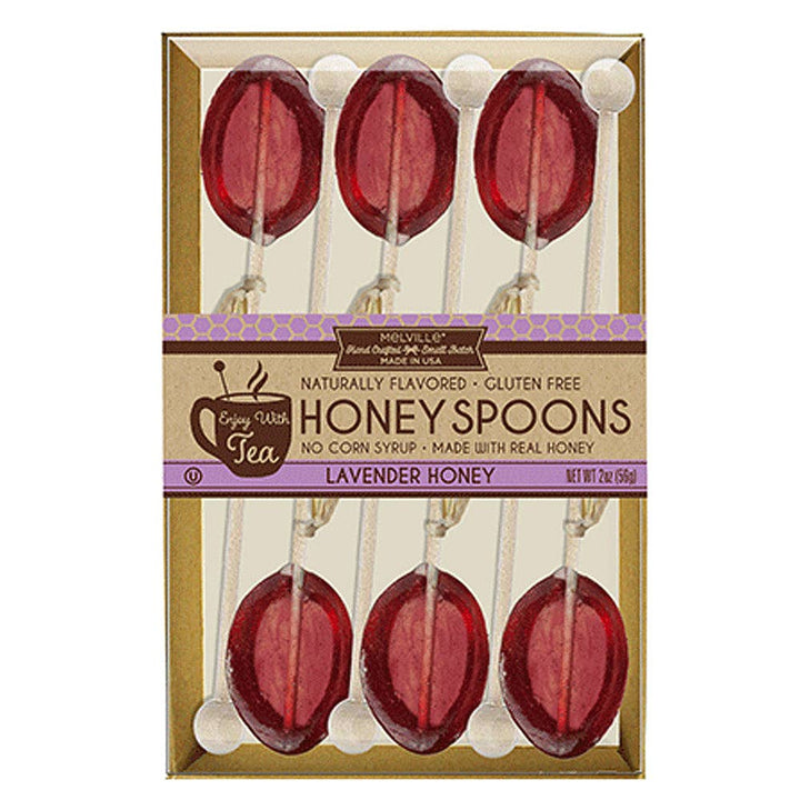 Lavender Honey Spoons