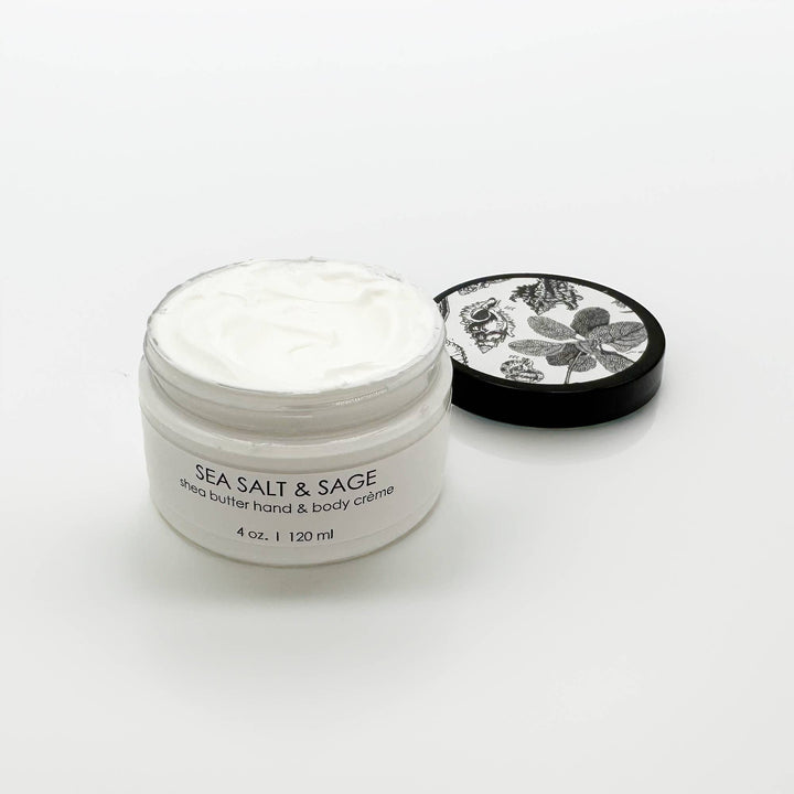 Shea Butter Hand & Body Creme - Sea Salt & Sage