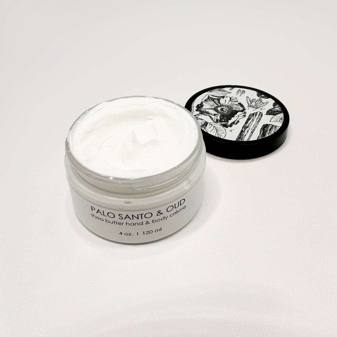 Shea Butter Hand & Body Creme - Palo Santo & Oud