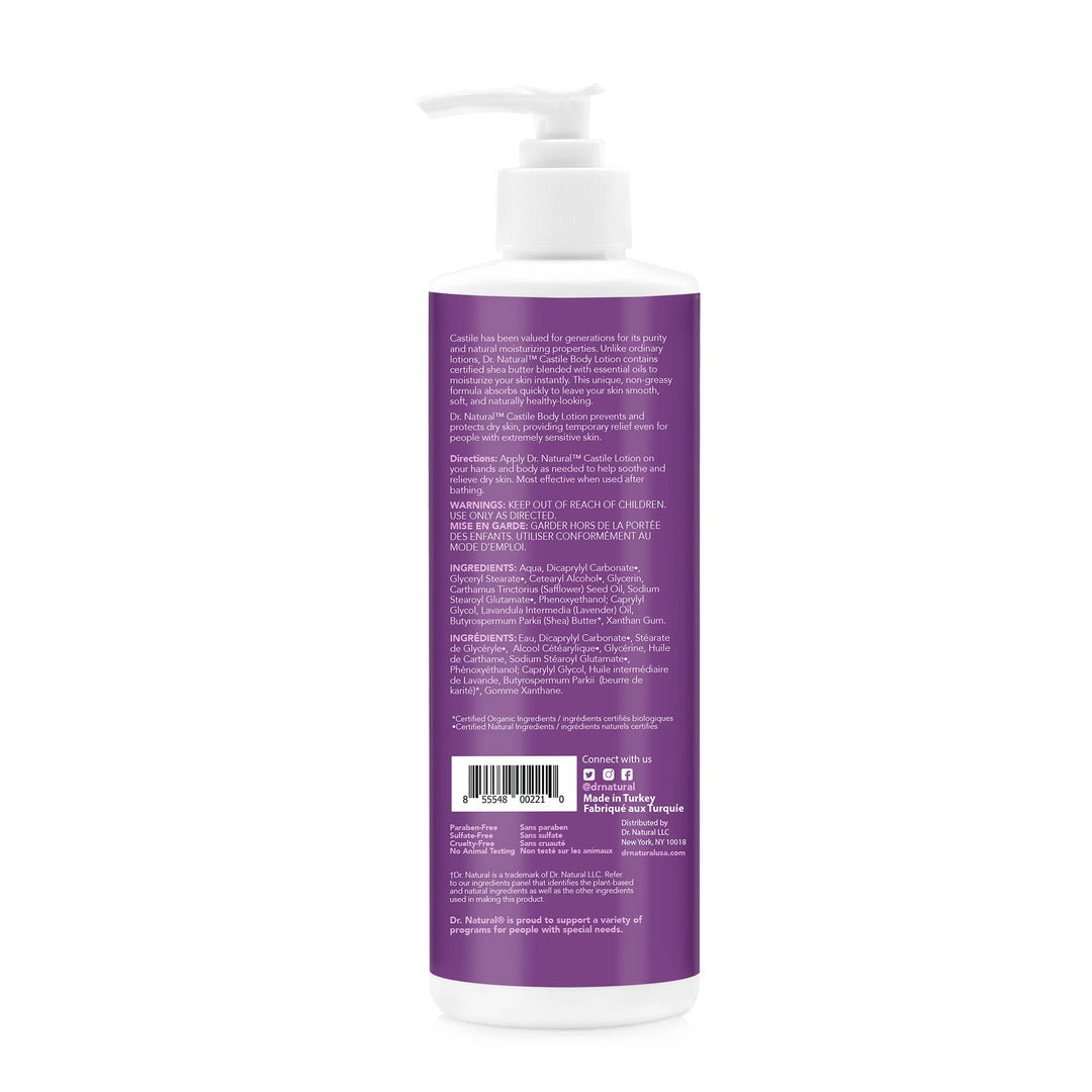Castile Body Lotion - Lavender