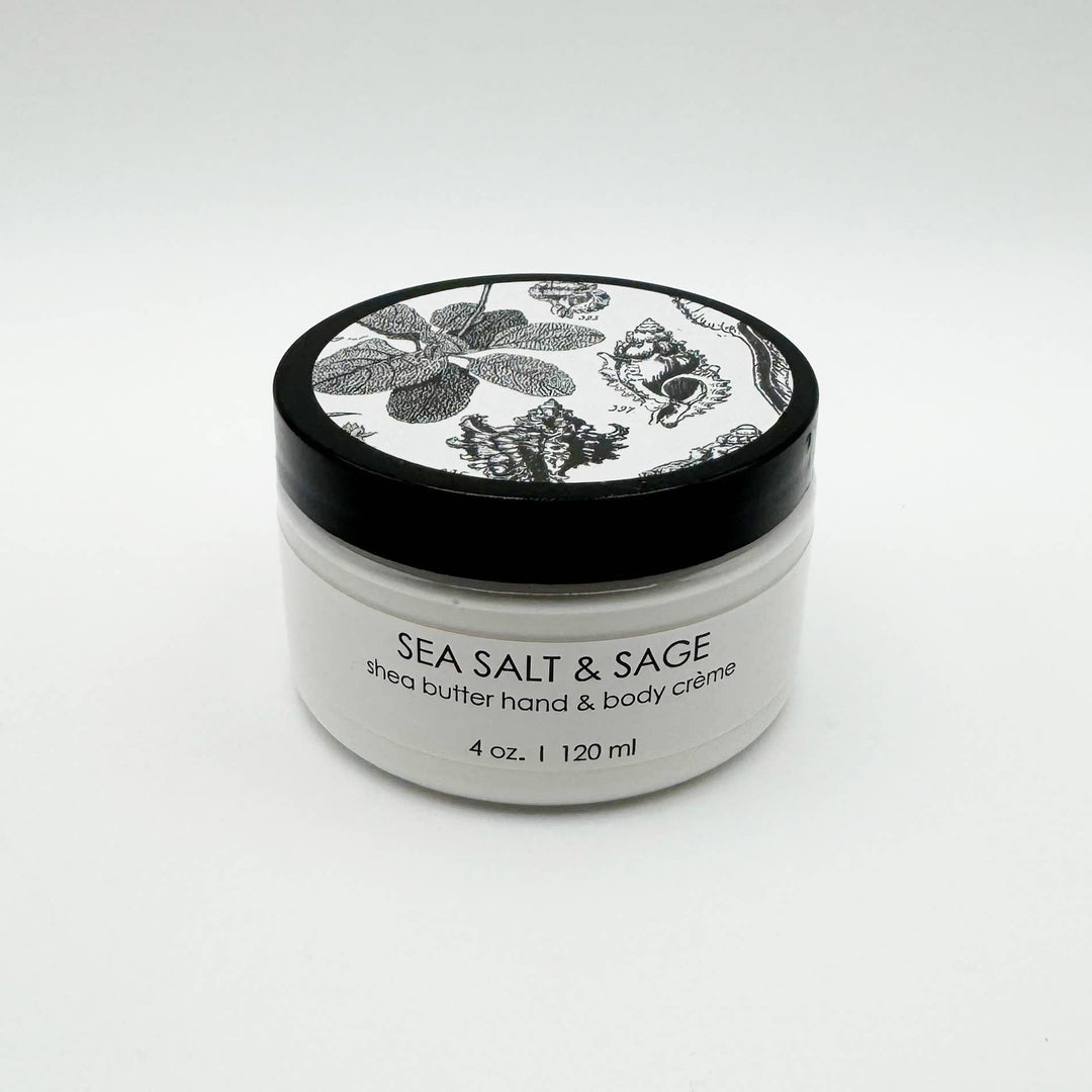 Shea Butter Hand & Body Creme - Sea Salt & Sage