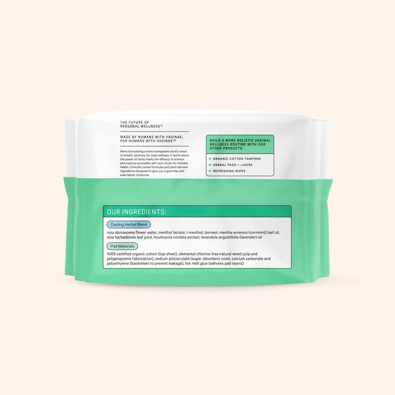 Everyday Liners - Organic Cotton Cover (Herbal Infused)