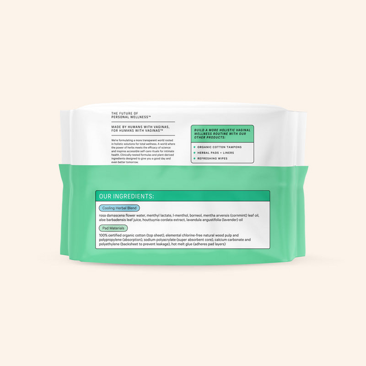 Everyday Liners - Organic Cotton Cover (Herbal Infused)