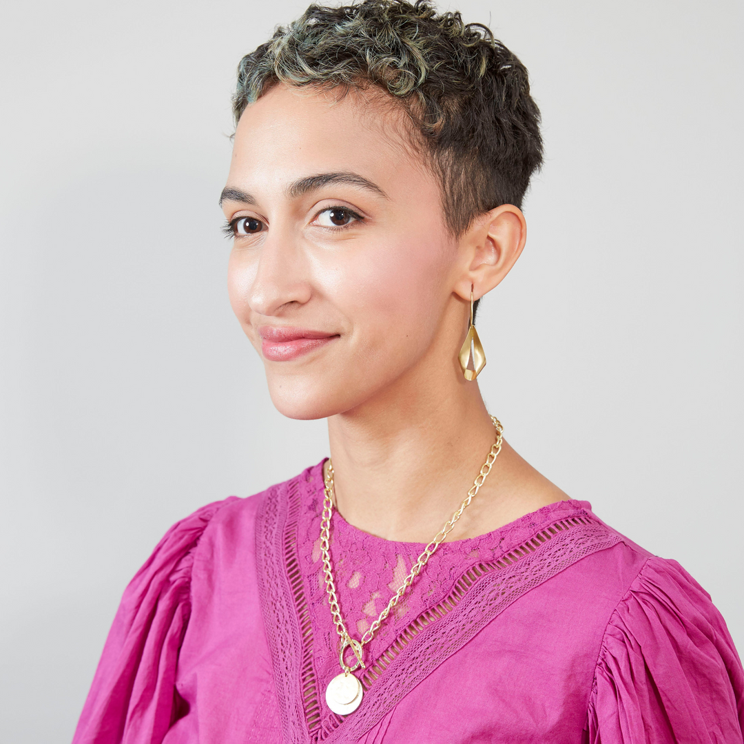 Gilded Moon Necklace