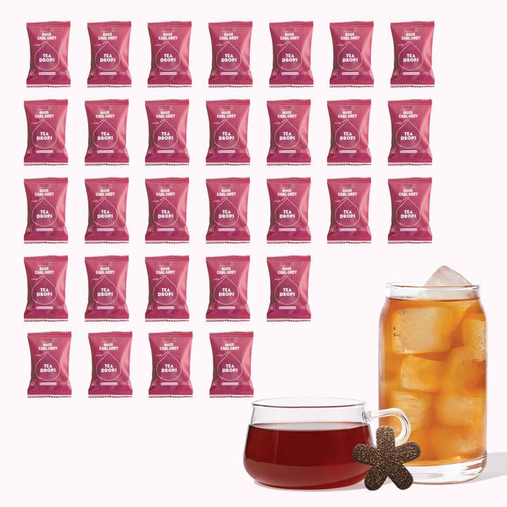 Rose Earl Grey Tea Single Serves - 30 Unit Bulk Bags