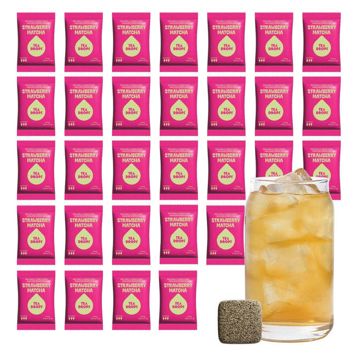 Strawberry Matcha Tea Single Serves - 30 Unit Bulk Bag