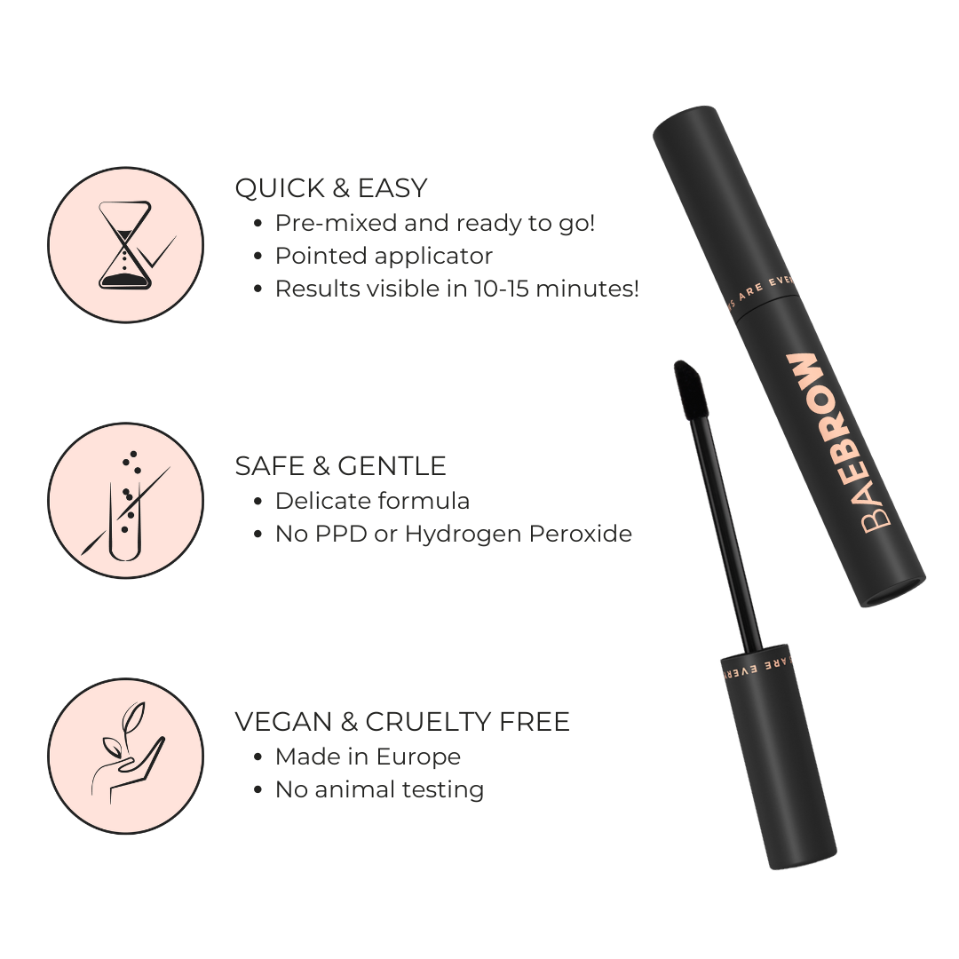Brow Tint - INSTANT TINT! (BROWN)