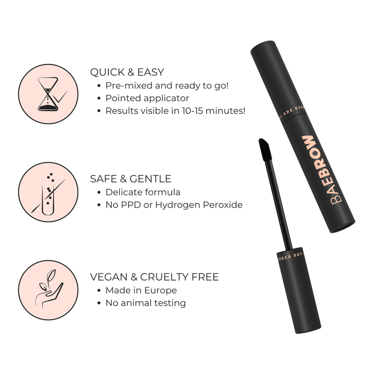 Brow Tint - INSTANT TINT! (BROWN)