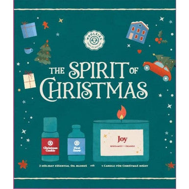 The Spirit of Christmas Collection - Set Of 2 Essential Oils & 1 Candle